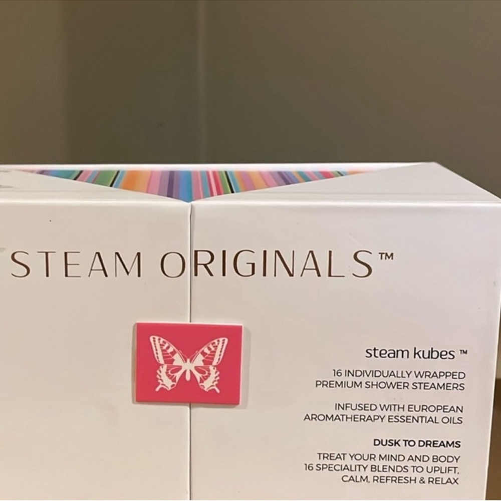 🌸Steam Originals Shower Steamers Infused  with European Aromatherapy Oils-NEW🌸